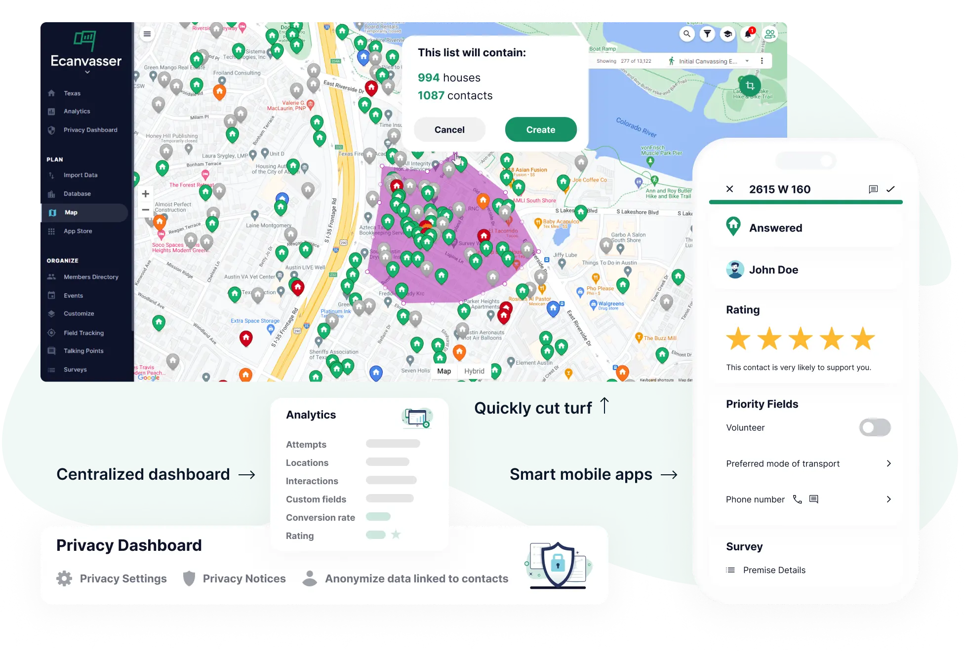 The Smart Digital Canvassing Solution Ecanvasser